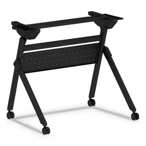 Alera Flip and Nest Table Base, 32.25w x 23.63d x 28.5h, Black