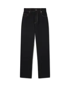 CASABLANCA Jacquard Denim Jeans Mens Apparel
