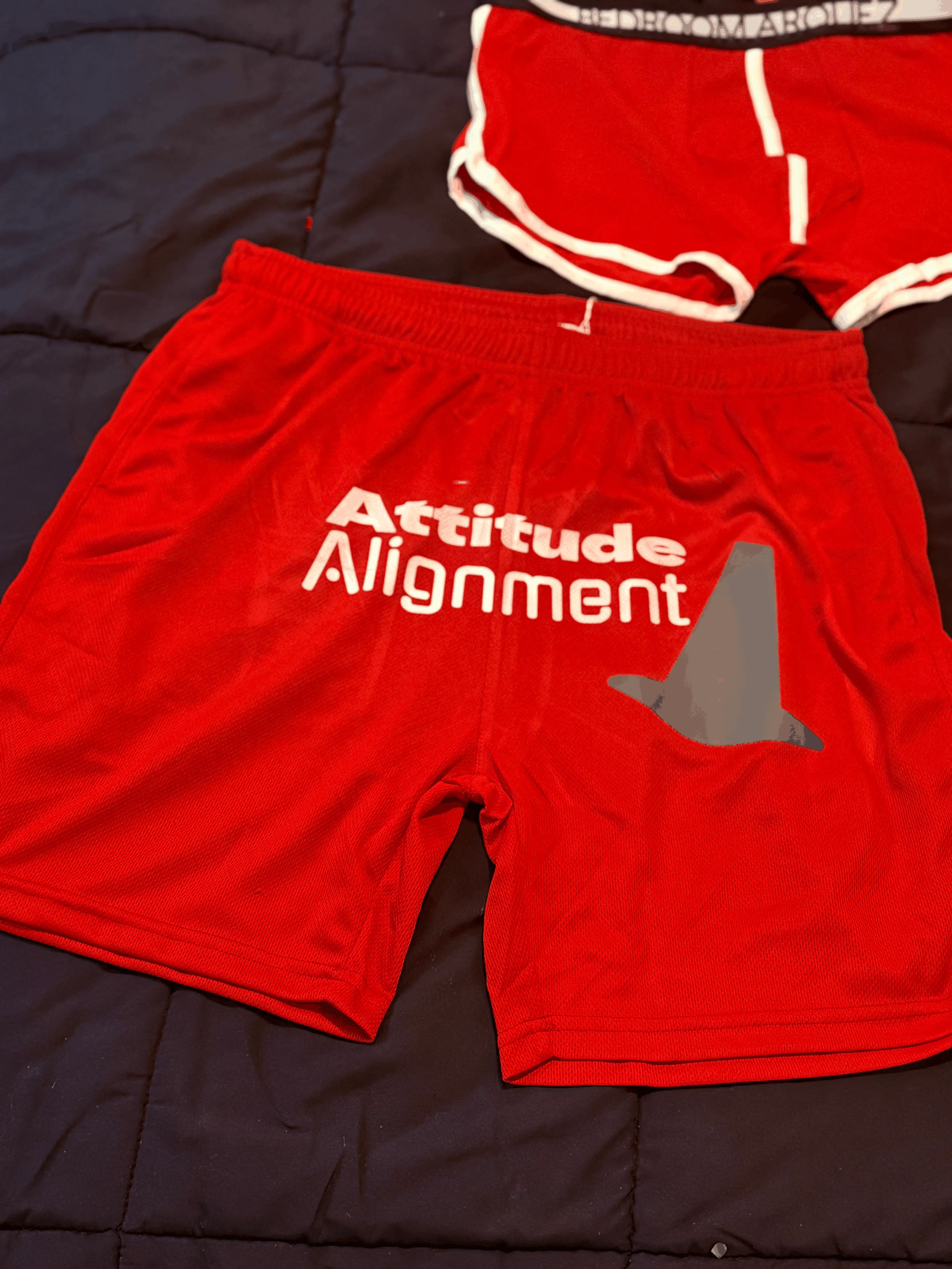 Attitude alignment shorts Attitude alignment shorts