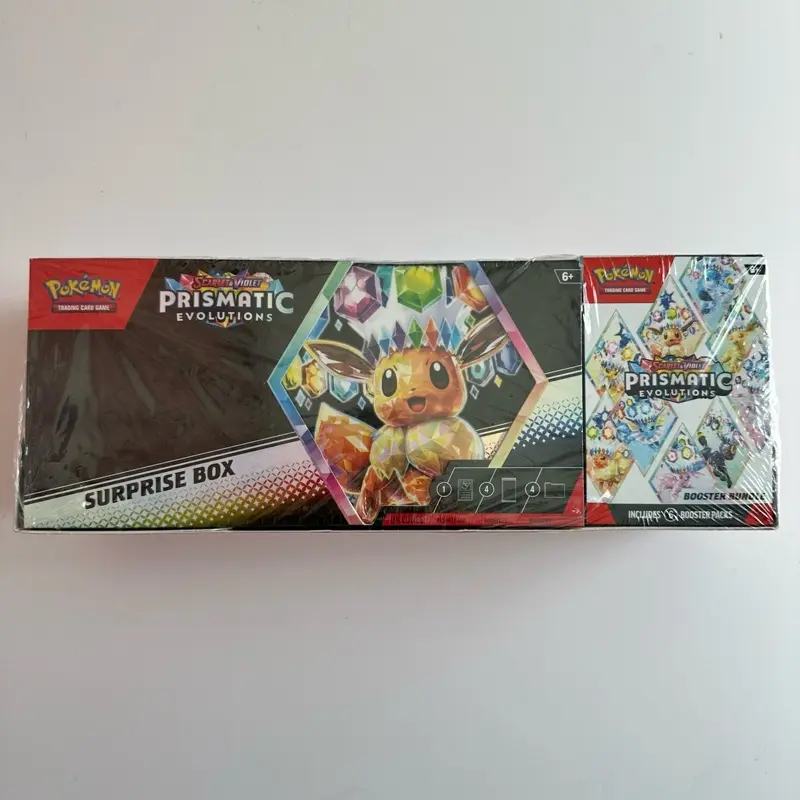 Prismatic Evolutions Booster Bundle + Surprise Box Bundle