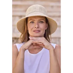 Marina Cloche Sun Hat | Natural