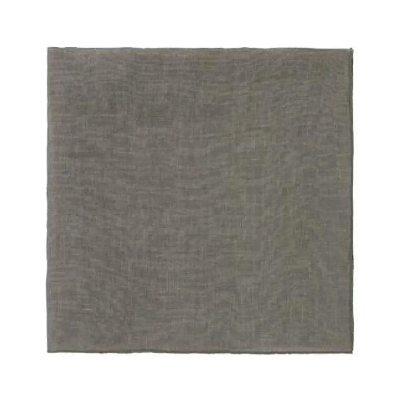 Blomus 63726.4 17 x 17 in. Lineo Linen Table Napkin, Agave Green - Set of 4