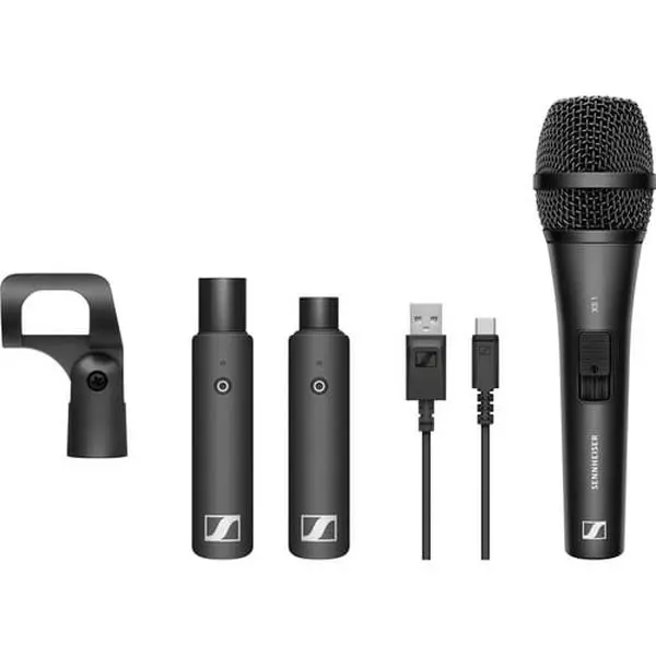 Sennheiser XSW-D-VOCAL-SET-U Digital Wireless Plug-On Audio Microphone System with Handheld Mic