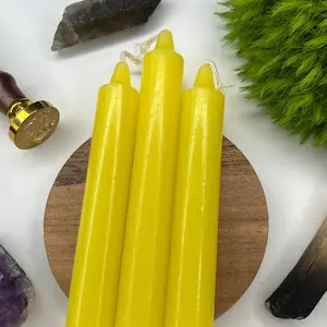 Yellow Taper Candles