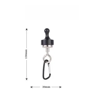 Outdoor Must-Have Suction Cup Hooks Magnetic Clips for Tent Canopy Camping Light Secure Hanging Strong Adhesion Lightweight Portable Ideal