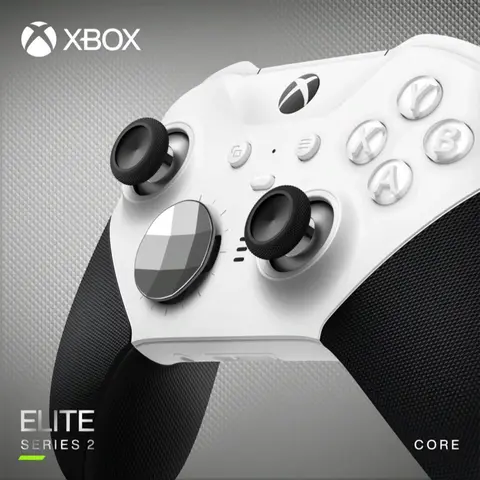 [Price Drop] Microsoft Xbox Elite Series 2 Wireless Controller - White Accessories Game Console