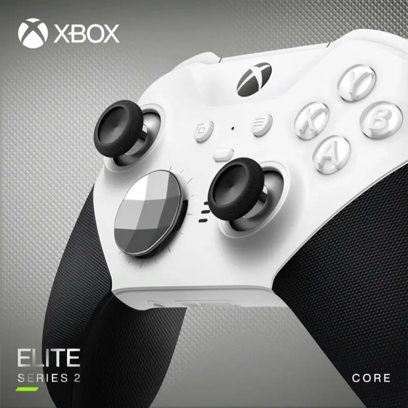 [Price Drop] Microsoft Xbox Elite Series 2 Wireless Controller - White Accessories Game Console