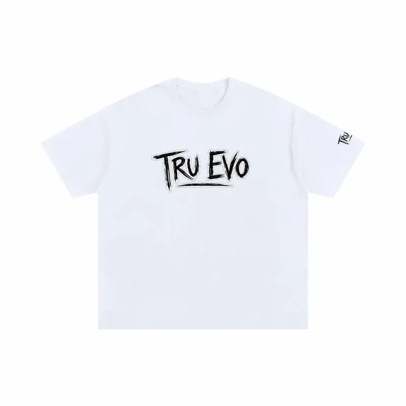 White Oversized Hard knock Tee