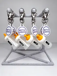 Bottle Service Clip | NICU Badge Buddy | Funny NICU Nurse Accessory