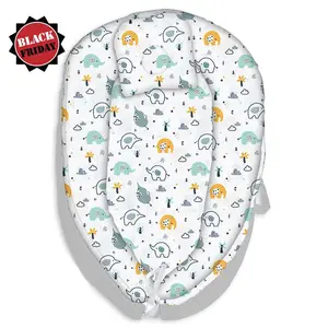 【Black Friday】Baby Lounger for Newborn Cover - Newborn Lounger Cover for 0-12 Months, Breathable & Portable Infant Lounger Cover - Soft Baby Floor Seat Cover for Travel, Newborn Essentials - Baby Snuggle Cotton