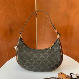 Pre-owned Celine coated canvas Shoulder Bags ava monogram shoulder bag