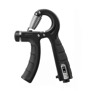 Adjustable Hand Grip Strengthener, Counting Wrist Trainer, 5-60kg Resistance, Forearm & Full Body Workout, Muscle Building Tool