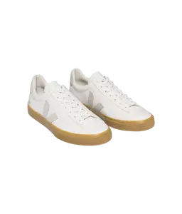 VEJA CAMPO CHFREE LEATHER WHITE GUM
