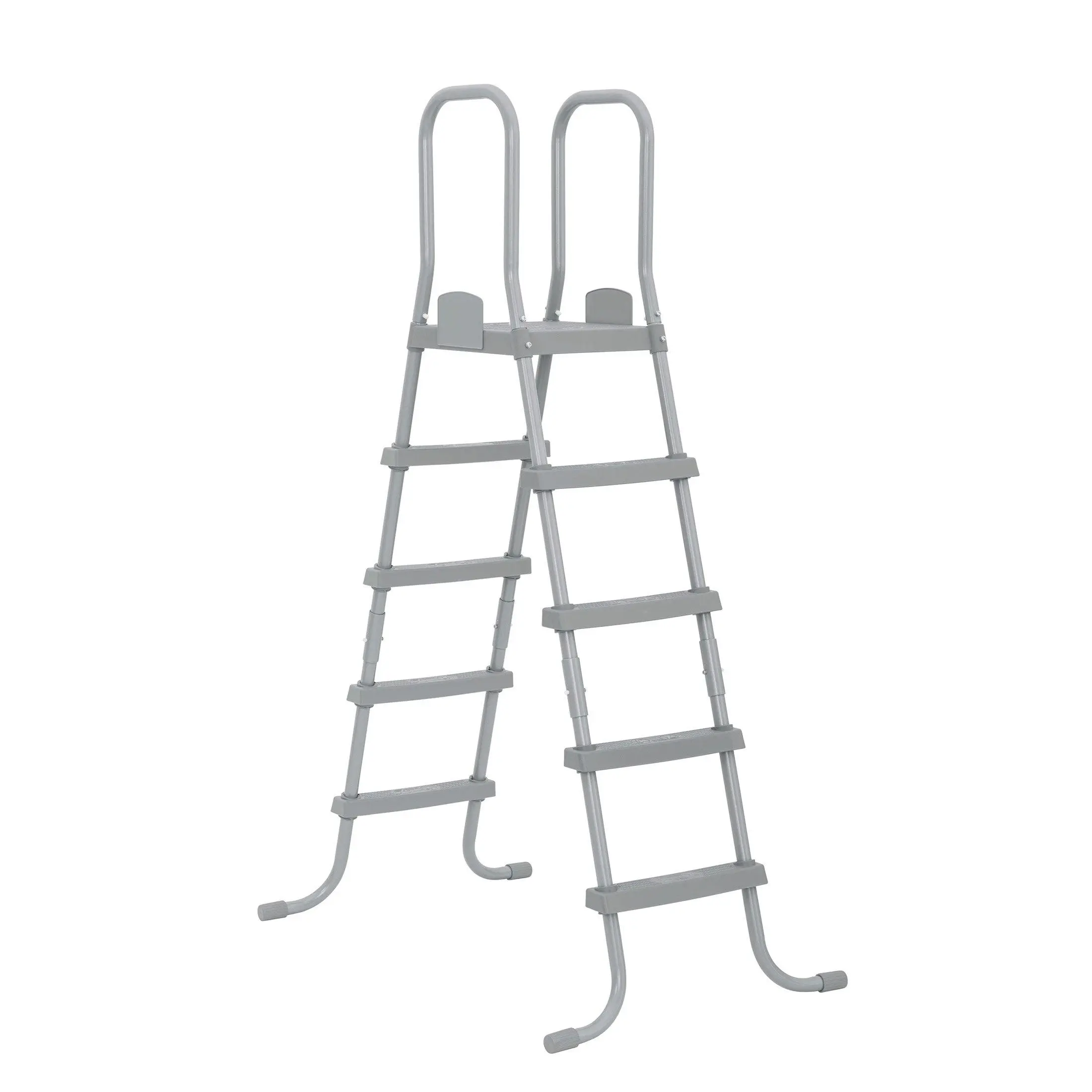 Bestway Flowclear 52 Inch Heavy Duty Metal A Frame Above Ground Pool Ladder