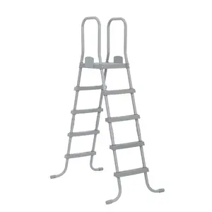 Bestway Flowclear 52 Inch Heavy Duty Metal A Frame Above Ground Pool Ladder