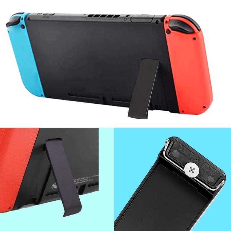 Replacement Kickstand for Nintendo Switch- Back Shell Holder Back Bracket Kick Stand Replacement Repair kit for Nintendo Switch Console