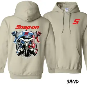 Snap-On 2-Sided Hoodie Sweatshirt – Durable & Comfortable Workwear for Men and Women, Perfect for Mechanics and Automotive Professionals
