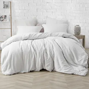 Natural Loft Coma Inducer Comforter with Cover - Farmhouse White