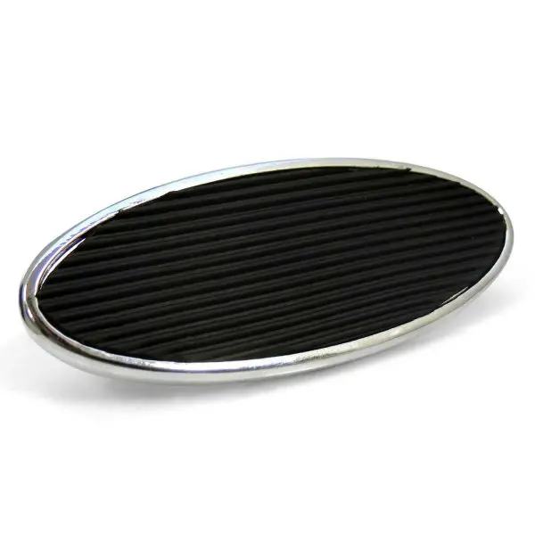 American Shifter Company ASCPEDAC003 Large Oval Billet Brake or Clutch Pedal, Foot Pedal, Billet Material, Brake/Clutch