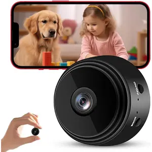 1080P Hidden WiFi Spy Mini Nanny Cam with Night Vision Motion Detection Small Wireless Home Security Surveillance Cam for Indoor Pet Baby Nanny Monitoring