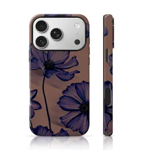 Vintage Floral Design Aesthetic Phone Case Full Body Protection for iPhone 17 Pro Max/16 Pro Max /15Pro Max 15/14/13/12 & Samsung S26 /S25Ultra Tiktok Hot Selling
