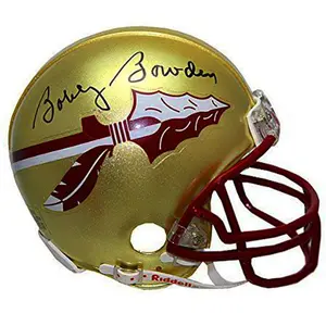 Bobby Bowden Autographed FSU Gold Mini Helmet - JSA Certified