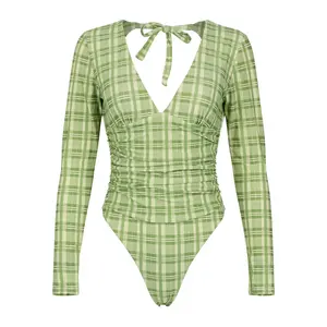 [last chance] Malibu Surf Suit - Plaid