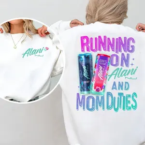 Made in USA Alani Nu You Give Me Energy Sweatshirt and Hoodie, 100% Cotton Unisex Pullover for Alani Nu Lovers, casual long sleeve top, perfect daily comfort and stylish womenswear outfit