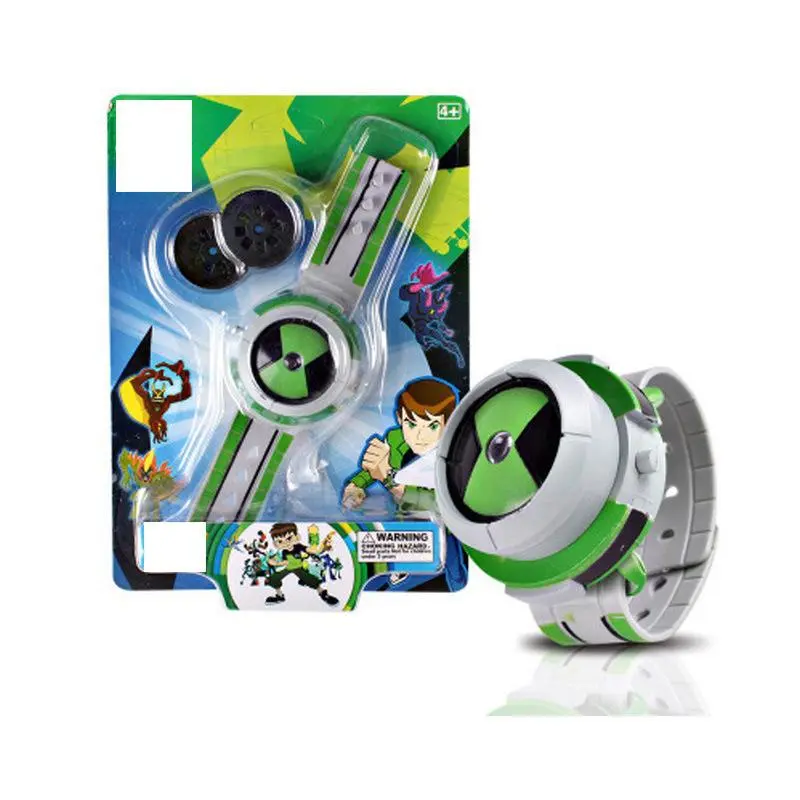 FASHION4U - Ben10 Omnitrix Watch Style Kids Projector Toy Japan Genuine Anime Ben Watch Children Gifts Drop Shipping