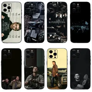 Supernatural Phone Case Dean Winchester Sam Fashion Phone Cases for iPhone 17 Air 16 Pro Max 15 14 Plus 13 12 11 Trendy Protective Cover Ideal Gift for Teens