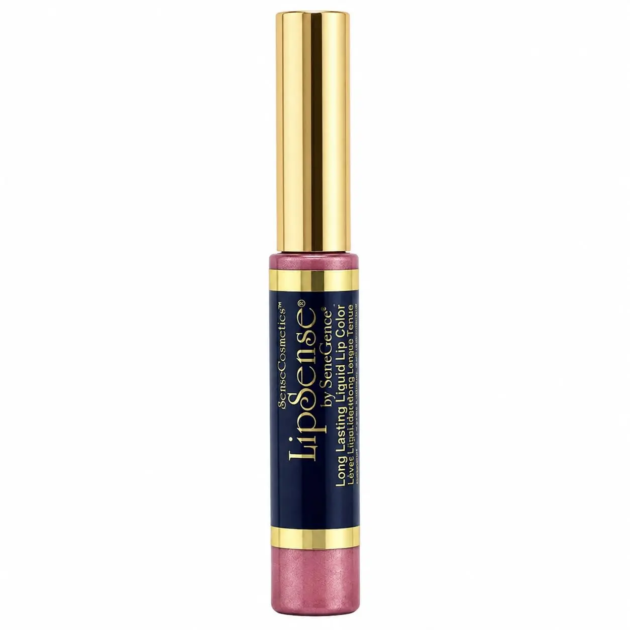 Mauve Ice Liquid Lip Color, Cool-Toned Mauve Lipstick with Smooth Matte Finish for Everyday Makeup 0.25oz