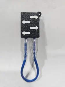 The Loop - 2 Port Network Switch Keychain 3D Printed