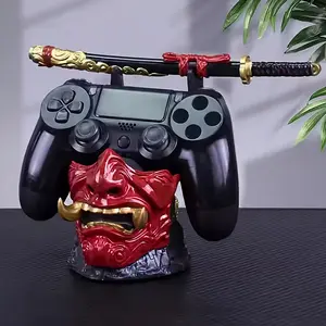 1pc Game Controller Stand, Suitable for Home and Office Lazy Phone Holder, Universal Phone Holder, Multipurpose Phone Holder, Store Counter Decoration, Christmas Gift for Gamers and Horror Movie Fans, Unique Gaming Accessory, Exquisite Design
