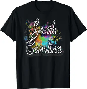 100%cotton South Carolina Apparel For Men Women & Kids - South Carolina T-Shirt plussize  graphic  tees Top Vintage
