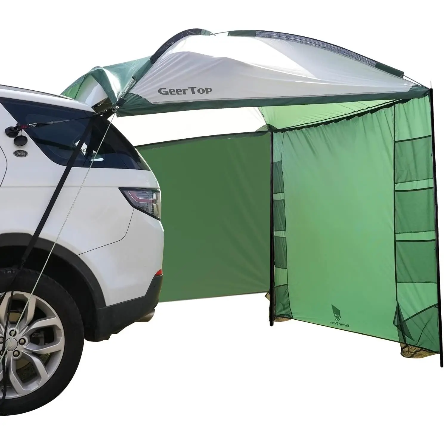 GEERTOP Lightweight Car Side Tent for SUV Camping Vehicle Awning Truck Canopy Car Tent for Van MPV RV Jeep Outdoor Travel
