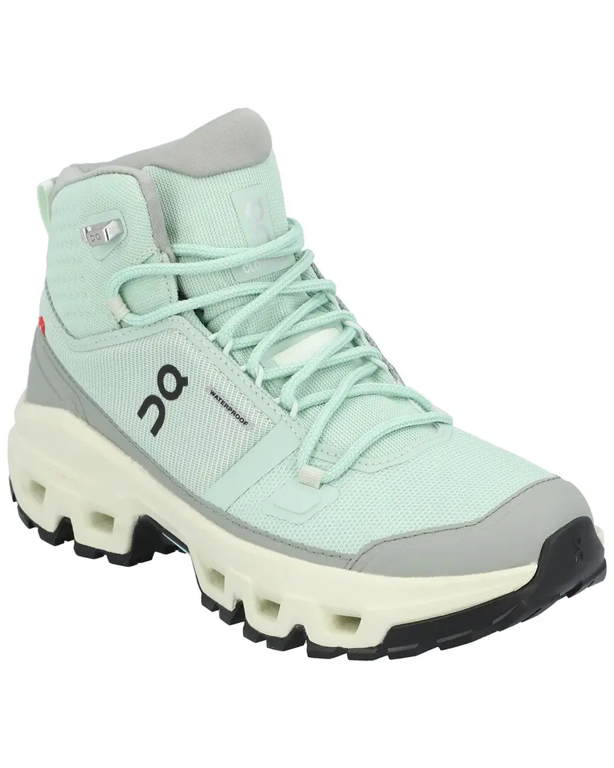 On Running Cloudrock Mid Waterproof Canvas Sneaker On Running Cloudrock Mid Waterproof Canvas Sneaker