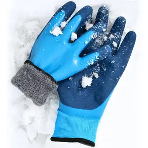 Winter waterproof and warm outdoor gloves, suitable for cold weather, resistant to low temperatures, essential for winter fishing, camping and hiking, Hiking Essentials