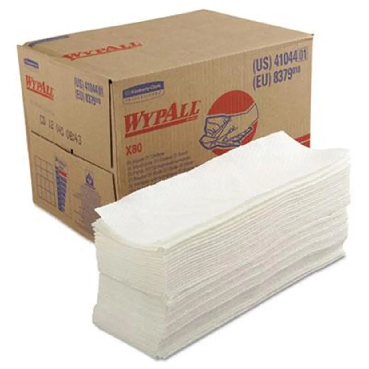 212 MAIN WYPALL X80 Disposable Soft Dry Wipes, Professional Heavy-Duty Oil-Absorbent Cleaning Supplies for Household Appliance & Iron Maintenance