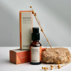 ZAAINA Turmeric Glow Drop Face Oil - 1 fl oz - Serum for Radiance, Daily Skincare, and Skin Comfort