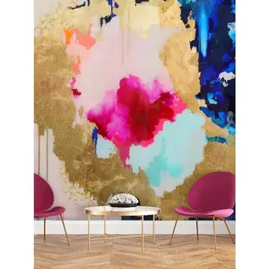 "Sapphire" Oversized Wall Mural