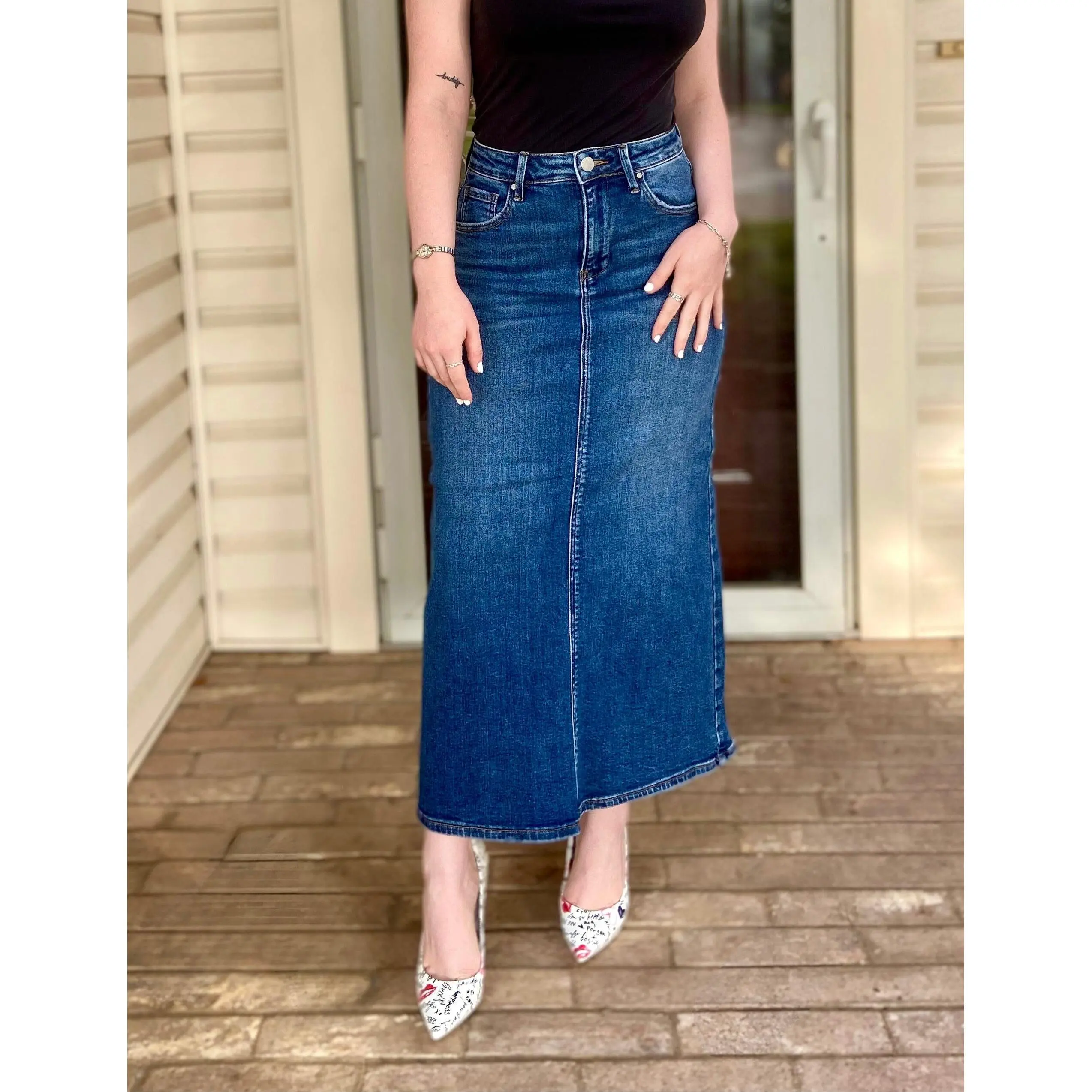‘Chloe’ Denim Skirt