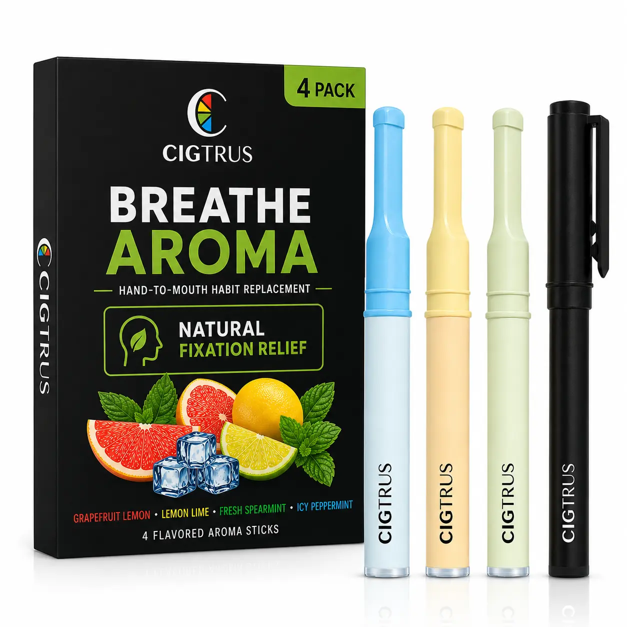 BREATHE AROMA  4 Refreshing Flavors