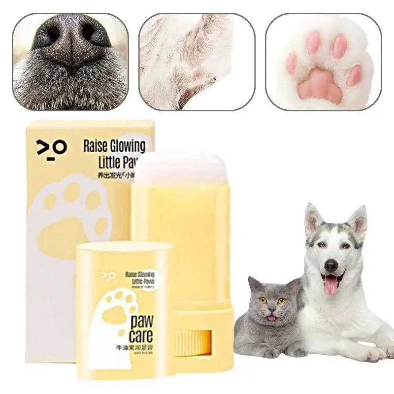 15g Pet Paw Balm for Dogs & Cats – Winter Moisturizer & Foot Care, Relieves Cracked Paws & Nose