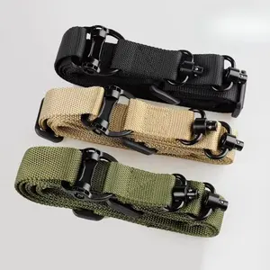 Ms4 Tactical Sling with Qd Base, Outdoor One or Two Point Belt, Safety Rope, Military Sport Belts Accessory, 1 Piece