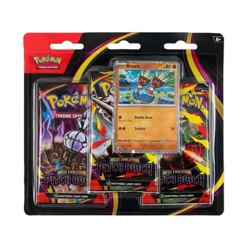 Pitch Black 3-Pack Blister