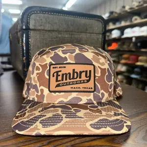 Duck Camo 6 Panel Retro Trucker Hat
