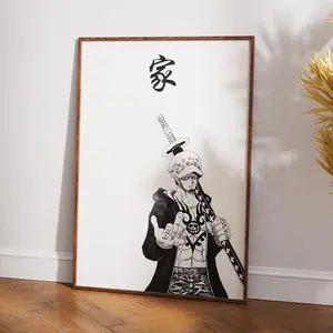 Anime Poster, Law OP Poster, 1 Piece Set Manga Art, Anime Wall Art Print, Home Decor Gift For Fans