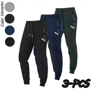 SHISNYIY Men's Joggers - Men's Clothing Bottoms, Micro-Stretch Elastic Fabric, Moisture-Wicking, Athletic Look, Clean Silhouette, Solid Colors, Tapered Cuffs, Ideal for Gym & Errands