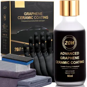 20H Advanced Graphene Ceramic Coating for ,  &  - Self-Cleaning Effect, Ultra-High Gloss, Long-Term Protection (60mL) -  Detailing Kit