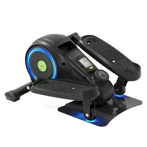 LHBcraft Under Desk Elliptical Machine, Ellipse Leg Exerciser,Quite&Portable Training Machine for Seniors,Adults,Home, Office with Remote Control,Christmas gift